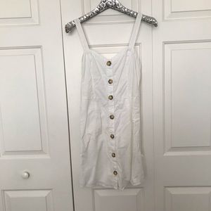 COPY - Abercrombie and Fitch White Button-up Dres…